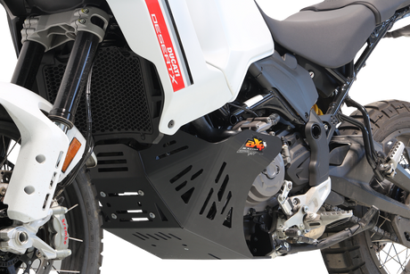 Axp Racing AX1679 Adventure Skid Plate - Black - Ducati - DesertX '22-'23 | Adventure/Street