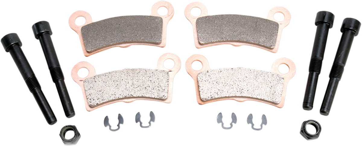EBC FA-HH Series Sintered Rear Right Brake Pads - FA605/4HH (Harley-Davidson FLHTCUTG Tri Glide Ultra / FLHXXX Street Glide Trike 2009–2013)