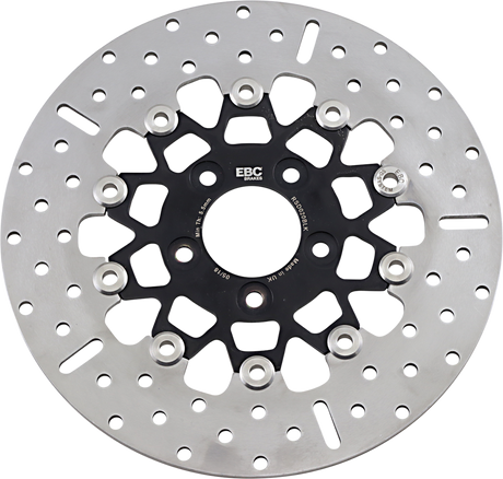 EBC Custom Stainless Steel Rear Brake Rotor - RSD020BLK (Harley-Davidson 2000–2023)