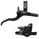 Shimano Deore BL-M4100/BR-MT410 Disc Brake and Lever - Rear, Hydraulic, Resin Pads, Gray