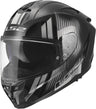 LS2 Challenger II Nitro Gloss Black Gray Black