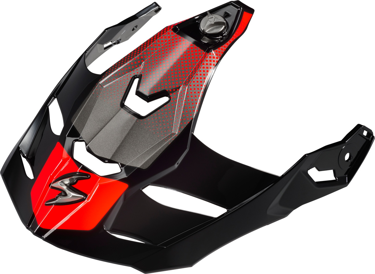Scorpion - XT9000 Peak Visor Trailhead Red