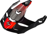 Scorpion - XT9000 Peak Visor Trailhead Red