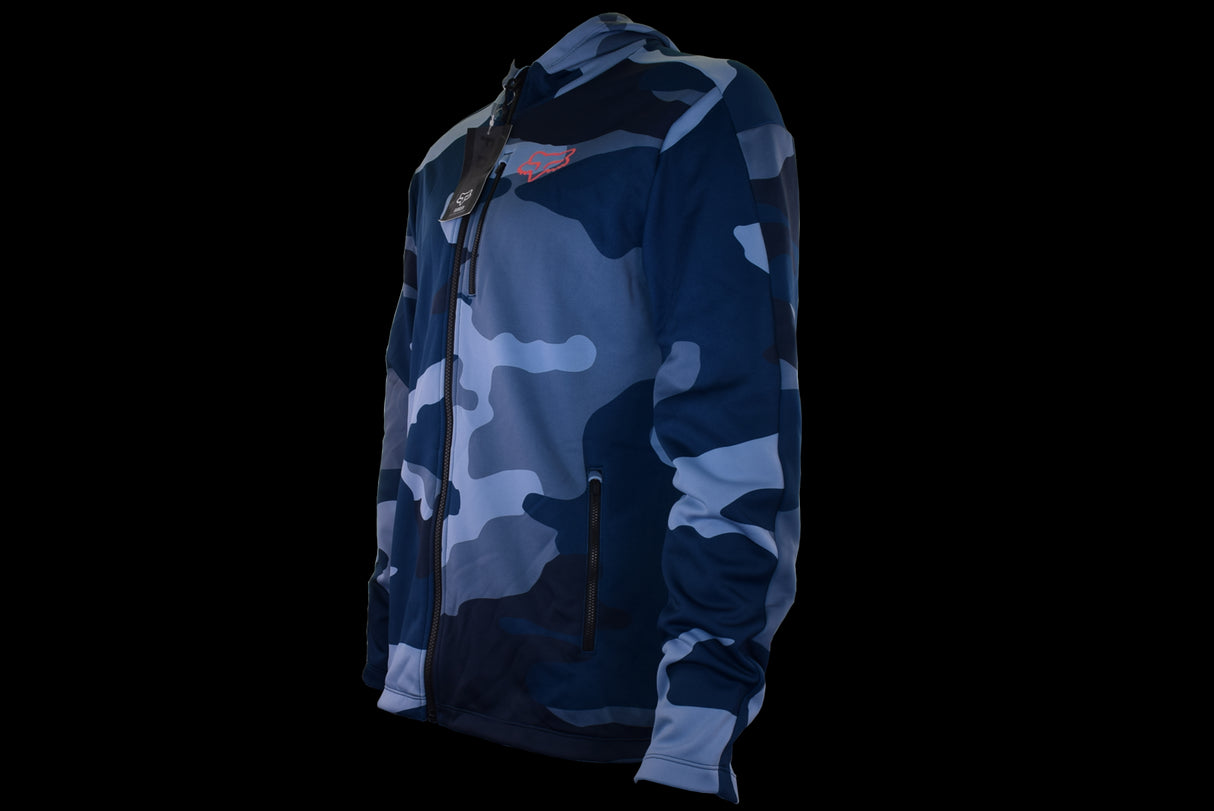 Fox Racing - Ranger Tech Fleece Jacket - Blue Camo - L