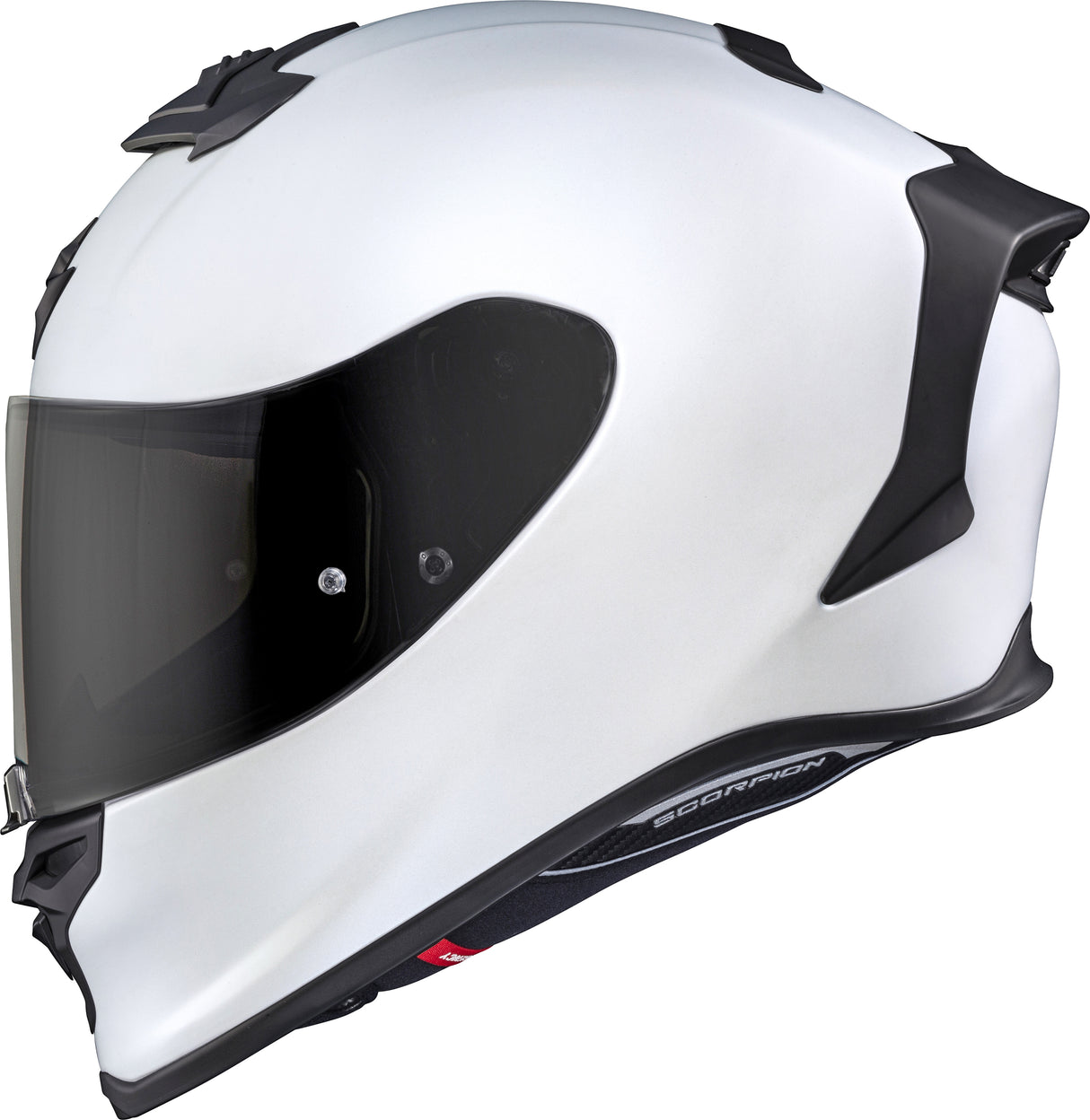Scorpion - Exo R1 Air Full Face Helmet Matte Pearl White Md