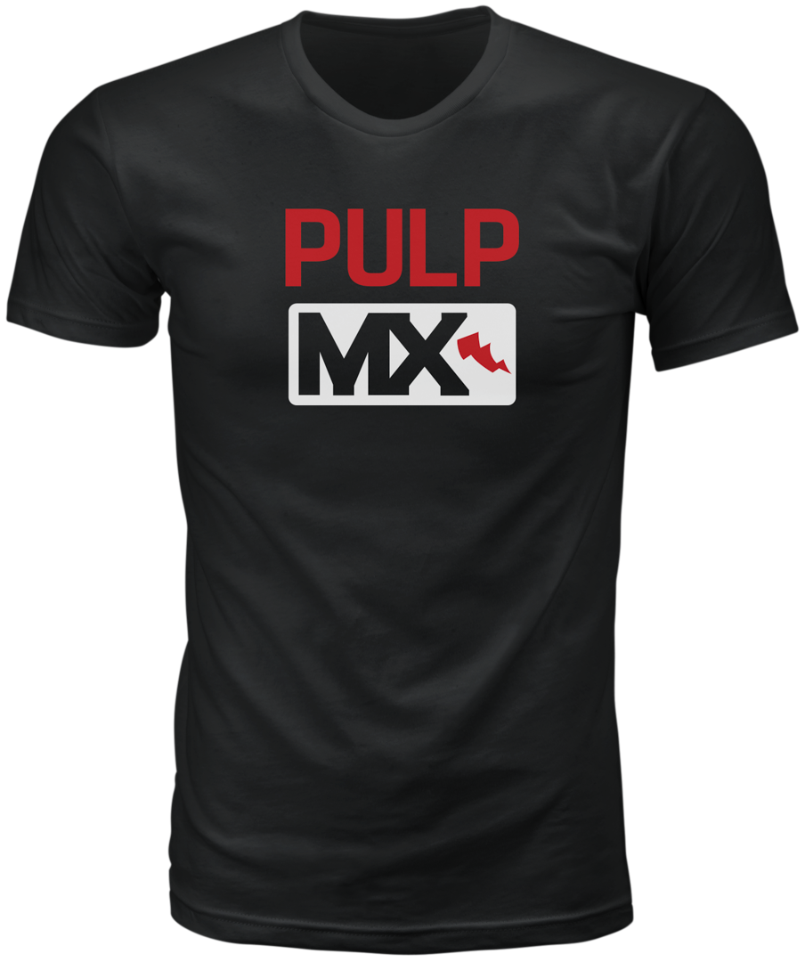 Fly Pulp Mx Promo Tee Black Md - Cycle City Outdoors