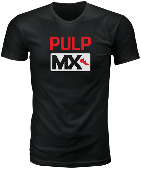 Fly Pulp Mx Promo Tee Black Md - Cycle City Outdoors