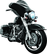Kuryakyn LED Halo Trim Ring For 7inch Headlight 83-13 Touring Models Chrome - Cycle City Outdoors