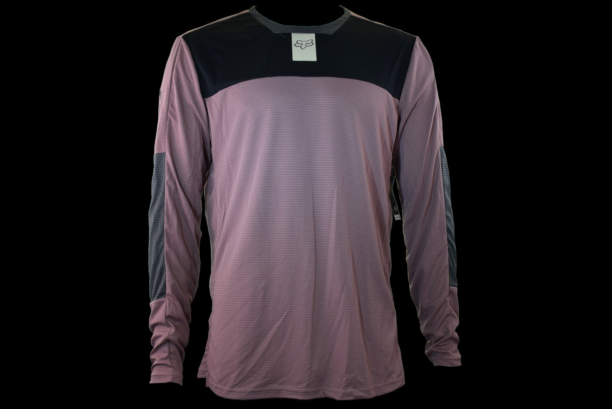 Fox Racing - Defend Fox Head Long Sleeve Jersey - Plum Perfect - L