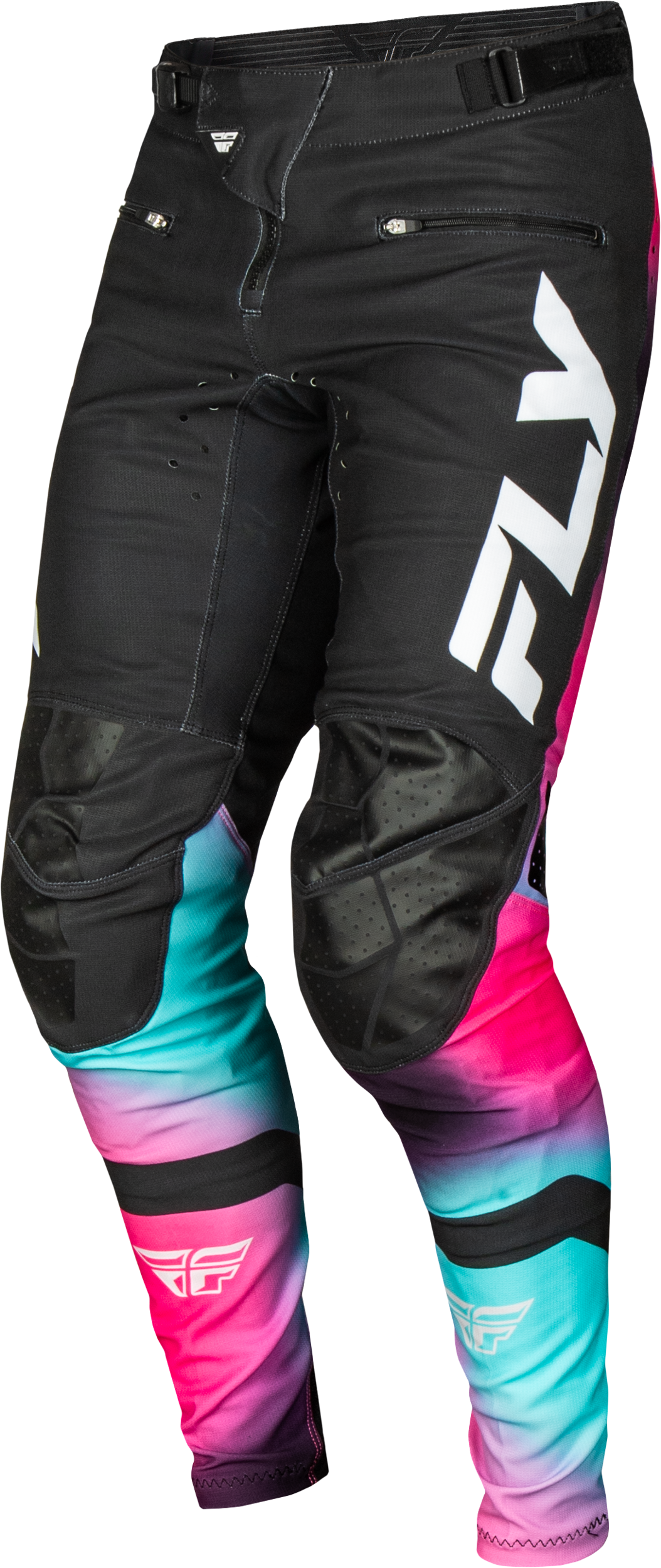 Rayce Bicycle Pants Fuschia/Black/Teal Sz 38 - Cycle City Outdoors