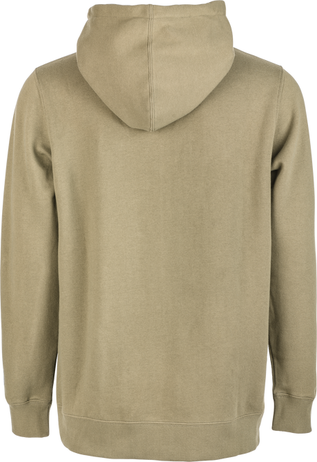 Fly Corporate Zip Up Hoodie Tan/Black Sm - Cycle City Outdoors