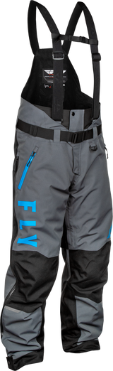 Carbon Bib Grey/Blue Lg