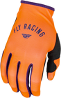 Women's Lite Gloves Neon Coral/Deep Purple Xl - Cycle City Outdoors