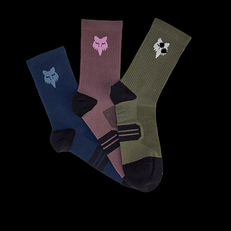 Fox Racing - 6 inch Ranger Sock Prepack Multi - Mul - S/M