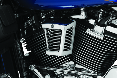 Kuryakyn Hypercharger ES Horn Cover Chrome - Cycle City Outdoors