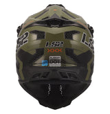 LS2 Subverter EVO Motocross Helmet | Battalion | Gloss Green/Black | XS–3XL | 700-1261