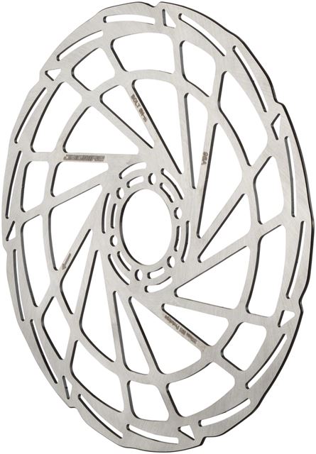 Jagwire Sport SR1 Disc Brake Rotor – 203mm, 6-Bolt, Silver