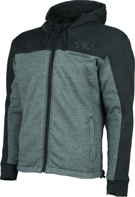 Speed and Strength Hammer Down Armored Hoody Black/Grey - XL - Cycle City Outdoors