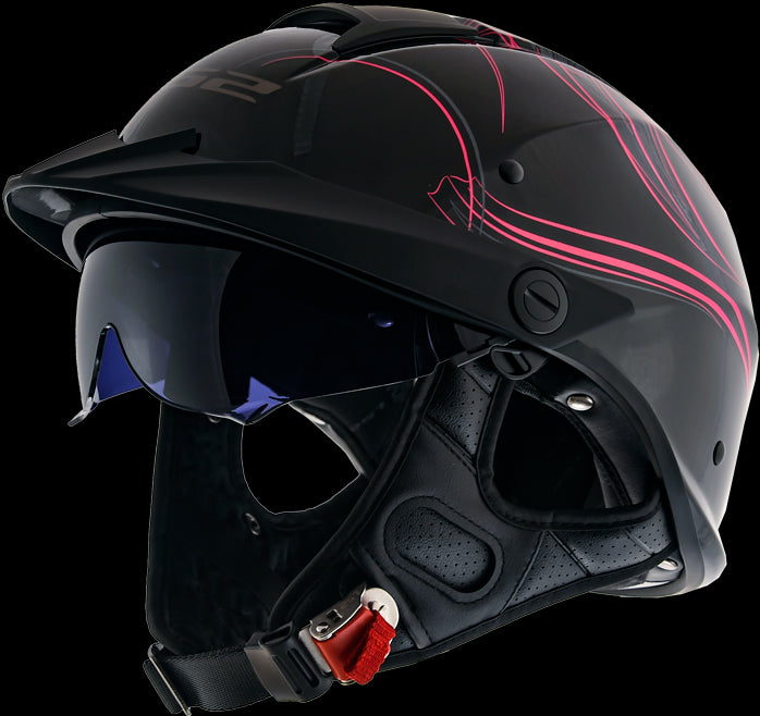 LS2 - Rebellion Wheels & Wings Half Helmet