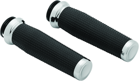 Kuryakyn Thresher Grips 18-Up Indian Models Chrome - Cycle City Outdoors