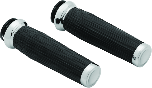 Kuryakyn Thresher Grips 18-Up Indian Models Chrome - Cycle City Outdoors