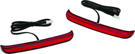 Kuryakyn Tracer Saddlebag Lights Red Lens - Cycle City Outdoors