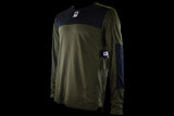Fox Racing - Defend Long Sleeve Fox Head Jersey - Olive Green - M