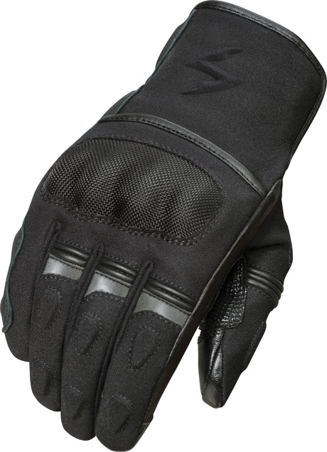 Tempest Short Gloves Black Sm