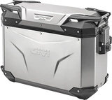 GIVI Outback Evo Side Case - Right - 37 Liter - Silver OBKE37ARA