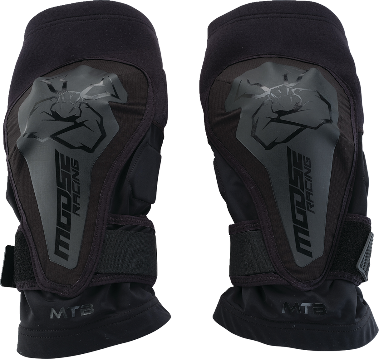 MOOSE RACING MTB Knee Guards - Black - XL/2XL 2704-0750 - Cycle City Outdoors