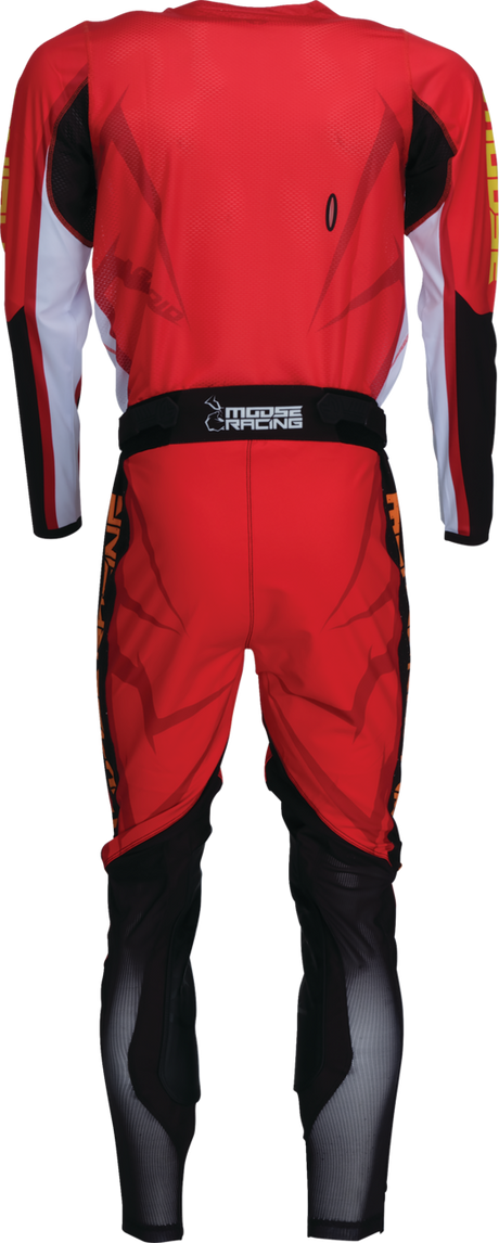 MOOSE RACING Agroid Jersey - Red/Black/White - Large 2910-7913 - Cycle City Outdoors