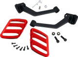 SHOW CHROME Combat Boards - Passenger - Red - Ryker '19-'24 41-428RD