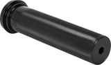 THRASHIN SUPPLY CO. Throttle Tube - Knurled - 1" - TBW - Black TSC-2704-1