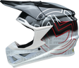 MOOSE RACING F.I. 2.0 Helmet - Deceit - MIPS? - Black/Red - Medium 0110-7991 - Cycle City Outdoors