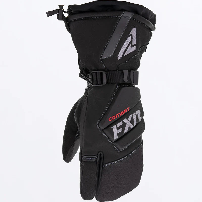 FXR Racing - Leather Index Mitt - Black