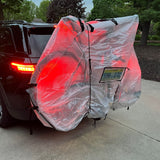 BiKASE - Dual or Single Ebike Cover Adjustable for 1 or 2 Bikes