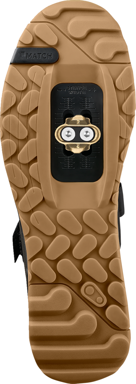 CRANKBROTHERS Mallet BOA? Trail Shoes - Black/Gold - US 10.5 MTB41080A105 - Cycle City Outdoors