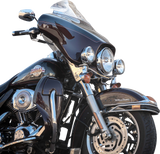 KLOCK WERKS Flare* Windshield - 6-1/2" - Clear - FLH KWW-01-0701