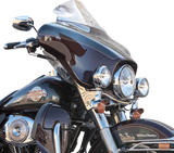 KLOCK WERKS Flare* Windshield - 6-1/2" - Clear - FLH KWW-01-0701