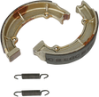 EBC Smooth Organic Base Rear Brake Shoes - 709 (Kawasaki Vulcan 750 / Vulcan 800 / Vulcan 800 Classic 1977–2006)