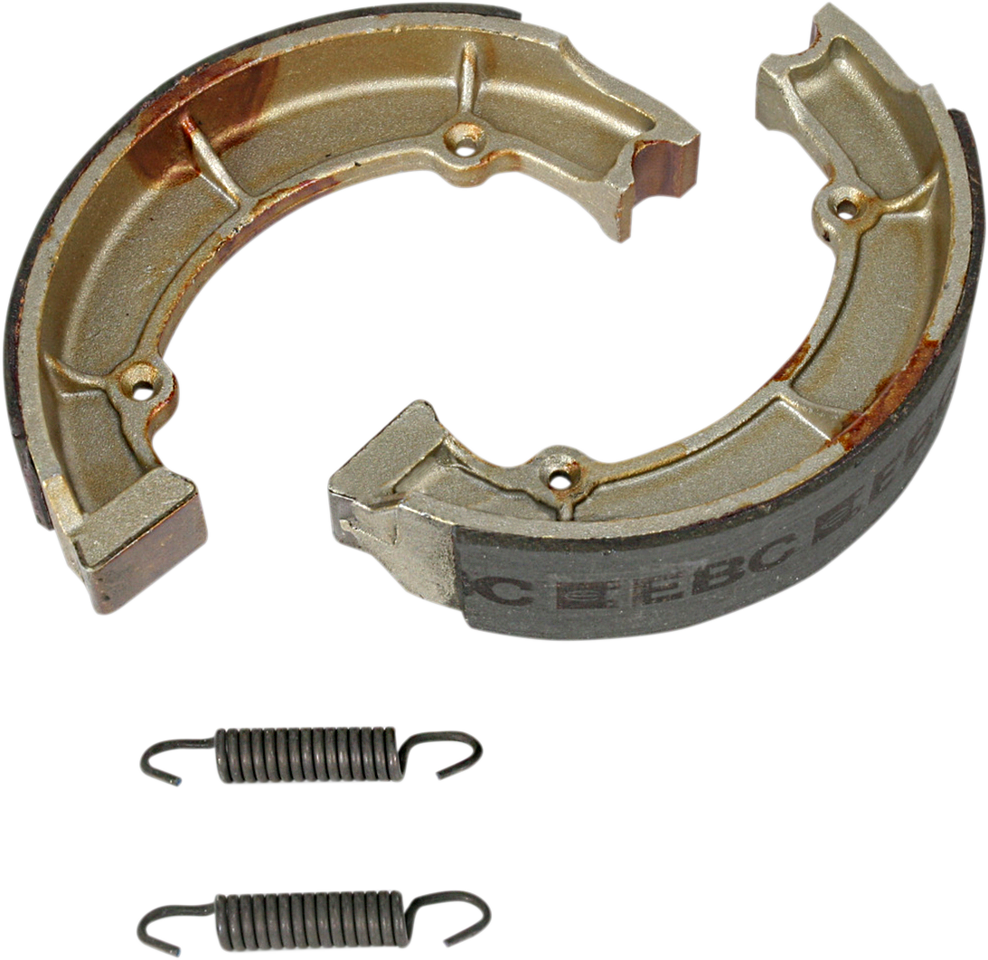 EBC Smooth Organic Base Rear Brake Shoes - 709 (Kawasaki Vulcan 750 / Vulcan 800 / Vulcan 800 Classic 1977–2006)