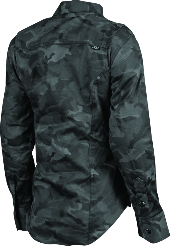 Speed and Strength Speed Society Armored Moto Shirt Camouflage Womens -XS - Cycle City Outdoors