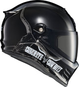 Scorpion Covert FX Full Face Helmet Concrete Cowboys Gloss Blk