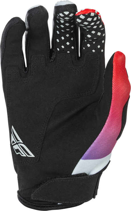 Kinetic Gloves Grey/Red/Purple/Black Sm