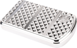 THRASHIN SUPPLY CO. Brake Pedal Pad - Chrome - FL TSC-2201-3