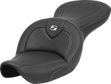 SADDLEMEN Roadsofa* Seat - without Backrest - Carbon Fiber - FXDWG '96-'23 896-05-185