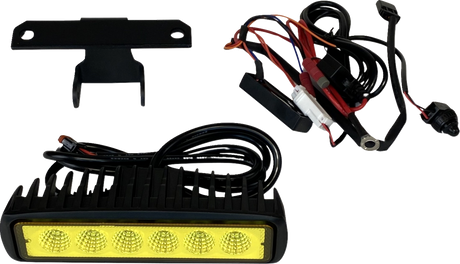 Custom Dynamics LED Light Bar - Yellow - Road Glide RG-LB-Y-KIT - Cycle City Outdoors