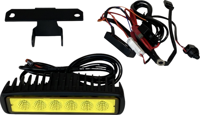 Custom Dynamics LED Light Bar - Yellow - Road Glide RG-LB-Y-KIT - Cycle City Outdoors