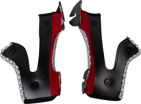 MOOSE RACING Youth F.I. Cheek Pads - Vaporwave - Gray - Small 01343625 - Cycle City Outdoors
