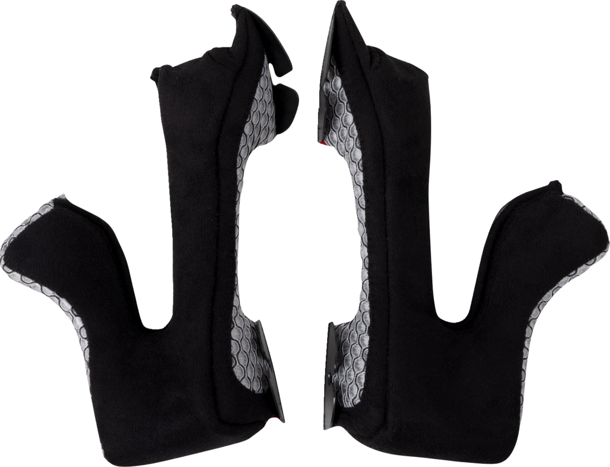 MOOSE RACING Youth F.I. Cheek Pads - Vaporwave - Gray - Medium 01343626 - Cycle City Outdoors